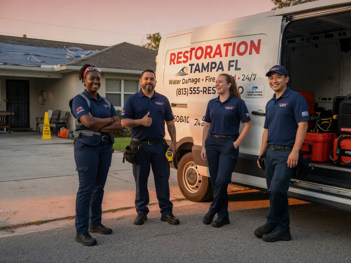 Water Damage Restoration company in Croton, OH